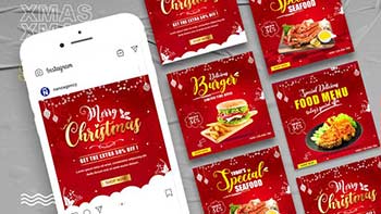 Merry Christmas Sale Banner Template-34950555