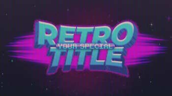 Pixel Retro Title Logo-34992774