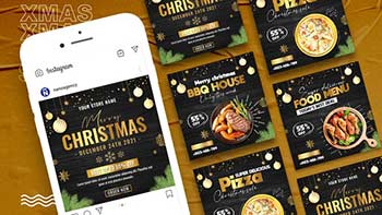 Food Restaurant Christmas Sale-35068341