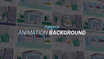 Finance Animation background-34221813
