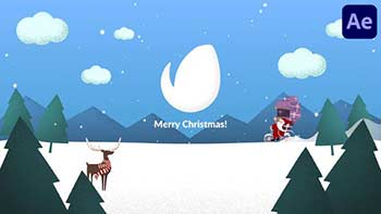 Christmas Logo for After Effects-35163145