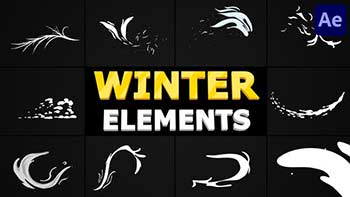 Hand-Drawn Winter Elements After Effects-35180803