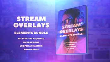 Stream Overlays Elements Bundle-35300585