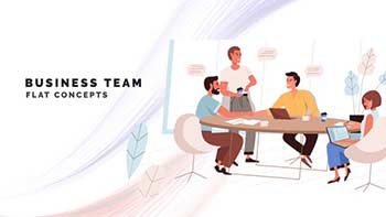 Business team-Flat Concept-33298409