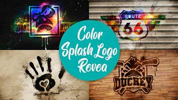 Color Splash Logo Reveal-35637850