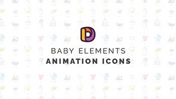 Baby elements-Animation Icons-35658021