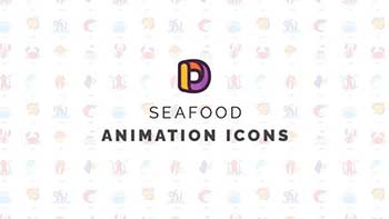Seafood-Animation Icons-35658346