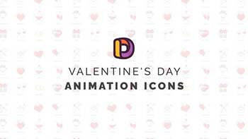 Valentines Day-Animation Icons-35658400