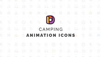 Camping-Animation Icons-35766247