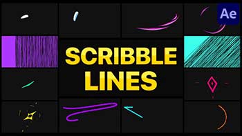 Scribble Lines After Effects-35993868
