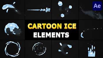 Cartoon Ice Elements After Effects-35995394