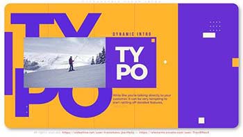 Typographic Clean Intro-36027976