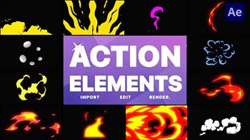 Action Elements After Effects-36150418