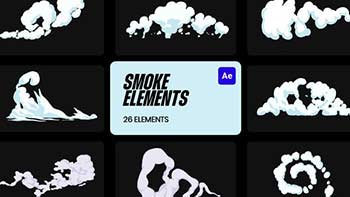 Smoke Cartoon VFX for After Effects-36157772