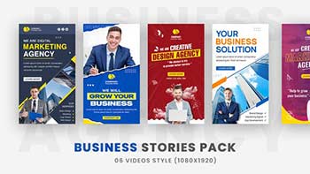 Corporate Business Company Promo Stories Pack-36158098