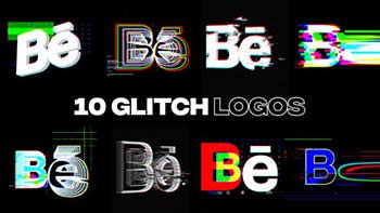 Glitch Logos 10 in 1-36163275