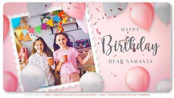 Samantha Birthday Slideshow-36180836