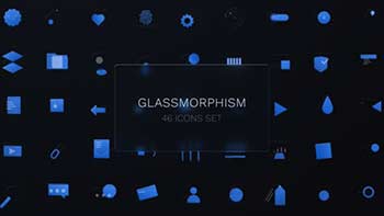 Glassmorphism Glass Icons Pack-36192403