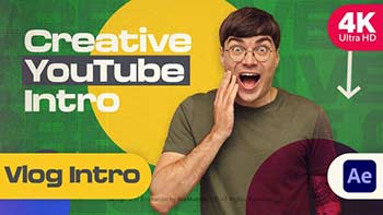 Creative YouTube Intro Vlog Intro-36200484