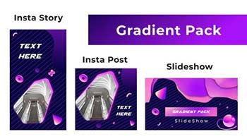 Futuristic Gradient Design Pack- Intro-36231074