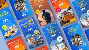 Travel Promo Stories Pack-36399147