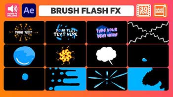 Brush Flash FX for After Effects-36489941