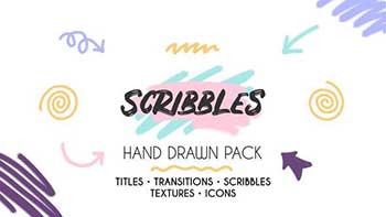 Scribbles Hand Drawn Pack-36493998