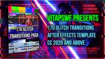 170 Glitch Transitions Pack-36502715