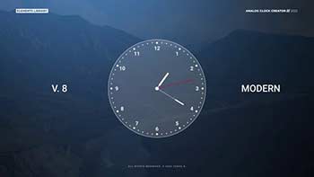Analog Clock Creator After Effects-36551274