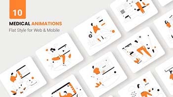 Website Design Animations-Flat Concept-36730552