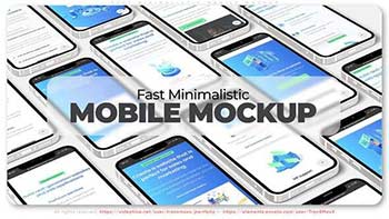 Fast Minimalistic Mobile Mockup-36745499