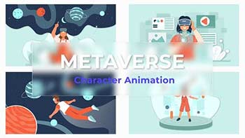 Metaverse Explainer And Animated Scene Pack-36813026