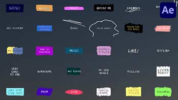 Scribble Titles for After Effects-36816586