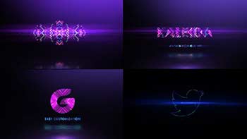 Neon Kaleida Logo Reveal-36821936