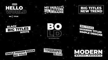 Big Titles After Effects-36930690