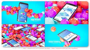 App Promo With Color Balls-37063612