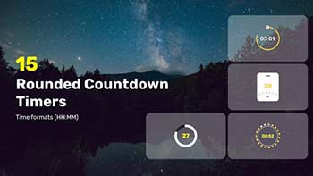 Rounded Countdown Timers-37098461