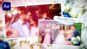 Floral Wedding Photo Slideshow-37111221