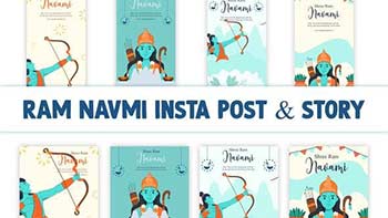 Ram Navmi Social Media Design Pack-37153189