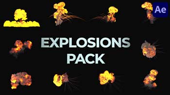 Realistic Explosions Pack for After Effects-37182011