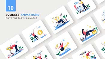 Business Marketing Animations-Flat Concept-37221285