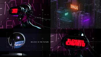 Metaverse Cyberpunk Intro-37247908