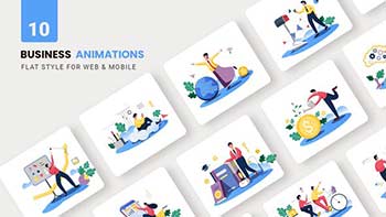 Business Animations-Flat Concept-37296123