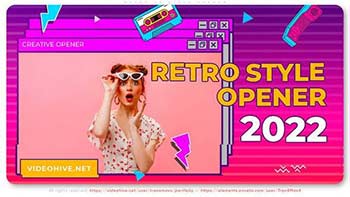Retro FX Style Opener-37329832