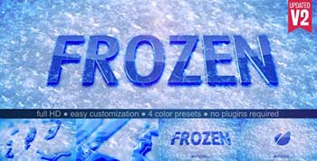 Frozen Ice And Snow Logo Reveal-6826389