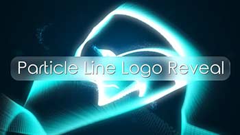 Particle Line Logo Reveal-12822752