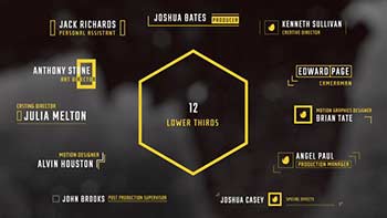 12 Lower Thirds-22109757