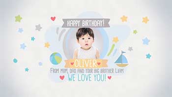 Photo Baby Album And Baby Shower Invitation-31237058