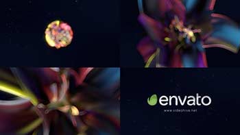 Ribbon Bokeh Logo Reveal-37213432