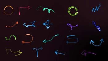 Neon Arrow Pack-37368699
